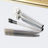6 Pieces False Pearl Decoration Twist Metal Ballpoint Pen Ball Pen 1.0 MM Black Ink...