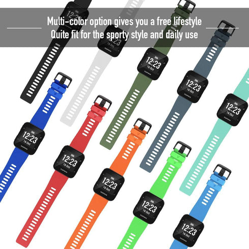 NotoCity for Garmin Forerunner 35 Band Soft Silicone Replacement Watch Strap Compatible with Forerunner 35 Smartwatch...