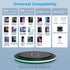15W Wireless Charger, Qi Charging Pad Compatible with Samsung S23 S22 S21 S20(5G) S10, Z Fold Z Flip, Note 20 10, Google Pixel 7 6 5 4 3 Pro XL, i...