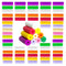 120PCS Aligner Chewies,10 Mix Colors Chew for Invisalign Aligners,Orthodontic Silicone Chompers Aligner Trays Seaters...
