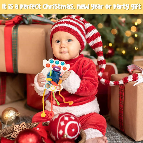 Baby Toys 6 to 12 Months,Montessori Toys for 1 Year Old Boy Girl Baby Sensory Toys for Babies 12-18 Months Pull String Toys for Birthday Gifts Inf...
