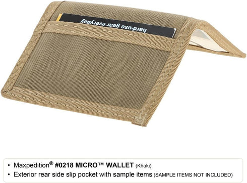 Maxpedition Gear Micro Wallet Black...