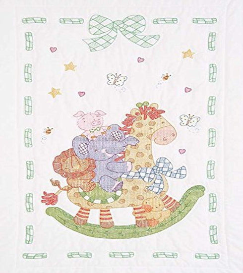 Jack Dempsey Giraffe & Friends Embroidery Kit...