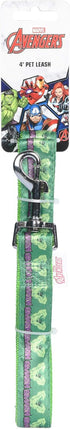 Marvel Comics The Incredible Hulk 4 Foot Dog Leash (48 inch) | Cute Hulk Logo Dog Leash Easily Attaches to Any Dog Collar or Harness | Marvel Comi...