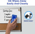 AVERY Marks A Lot Dry Erase Markers, Low Odor White Board Markers with Bullet Tip, 6 Black (24483)...
