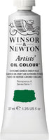 Winsor & Newton Artists' Oil Color, 37ml (1.25 oz) Tube, Chrome Green Deep Hue...