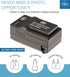 BM Premium LP-E12 Battery and Charger Kit for Canon EOS-M, EOS M2, EOS M10, EOS M50, EOS M50 Mark II, EOS M100, EOS M200, SX70 HS, Rebel SL1 Camer...