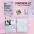 100 Envelopes Money Saving Challenge Book with Preprinted Numbers and Laminated Tracking Page - Easy & Fun Way to Save $5,050 in 100 Days, Money B...