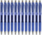 Writon Retractable Gel Pens, Comfort Grip, 0.7mm Fine Point, Blue Ink, 12 Pack...