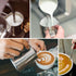 Milk Frothing Pitcher Jug Coffee Spoons Frother Steamer Cup Foam Making-Suitable for Espresso- Hot Chocolate-Stainless Steel 350ml(12oz) - Coffee ...