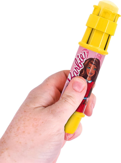 Sunny Days Entertainment Barbie Jumbo Chalk Holders | 5 Chalk Sticks with Holders for Kids | Barbie Outdoor Toys...