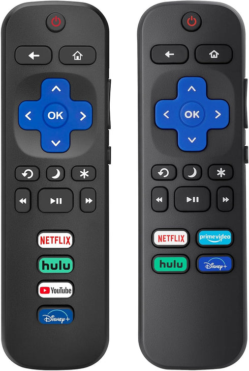 Replacement for TCL-Roku-TV-Remote-Control,for TCL Roku for Hisense Roku for Onn Roku Series Smart TVs(NOT for Roku Stick and Box)?Pack of 2?...
