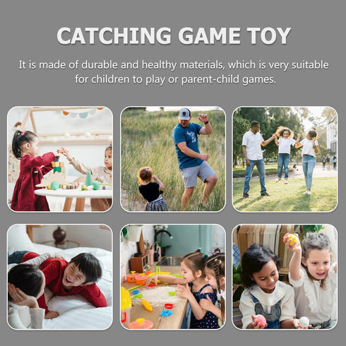 jojofuny 2 Sets Interactive Toss and Catch Yard Games Scoop Catching Toss and Catch Game Floating Toy Lawn Games Kid Suit Outdoor Play Toys for Ki...