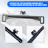 Pack-1 Car Rear View Camera Bracket, Metal Dash Cam Mount Kit, Waterproof License Plate Mount, Back Up Camera Installation Tool, Automotive Parts,...