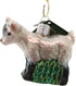 Old World Christmas Ornaments Farm Animals Glass Blown Ornaments for Christmas Tree, Pygmy Goat...