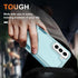 for Samsung Galaxy S22 Case, Full Body Heavy Duty Rugged Shockproof Protective Phone Cover with Lanyard Strap, Tempered Glass Screen Protector and...