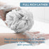 Multi Color Optional Shower Ball Soft Sponge Scrubbing Exfoliating and Skincare Removing Bath Sponge Luffa Body Scrub Cotton Mesh Bag Shower Ball ...
