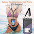 Waterproof Phone Pouch 2Pcs(S+L),Waterproof Phone Lanyard Case,IPX8 Floating Waterproof Phone Case Dry Bag for iPhone 1514 Pro 13 13 Pro Max 12 11...