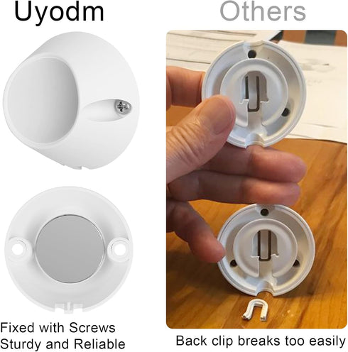 Magnetic Wall Mounts Design for Arlo Pro 5S 2K, Pro 4, Pro 3, Ultra 2, and Ultra Cameras, Upgrade Accessories for Arlo Easy to Install and Remove,...