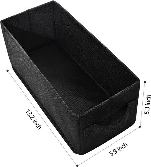 DVD Storage Boxes - Pack of 2 DVD Case Storage - 17.25" x 6.25" x 8",Container holds 40 DVDs in full jewel cases,80 DVDs in slim cases,and 200 dis...