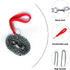 Chain Dog Leashes for Large Dogs Heavy Duty Non-chewable Dog Leash 8.2 FT Metal Dog Leash Dog Chain with Padded Handle Leash for Dog for Large & M...