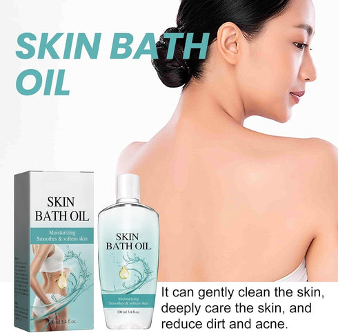 Smooth Skin Bath Oil,Skin so Soft Original Bath Oil,3.4 fl.oz.Skin Bath Oil,Skin Moisturizing Bath Oil,Original Skin Bath Oil for Body Using,Skin ...
