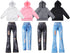 Bencailor 8 Pieces Doll Clothes 11.5 Inch Girl Doll Accessories Cotton Elf Sweaters Denim Pant Regular Outfit Doll Clothing (Hoodie)...