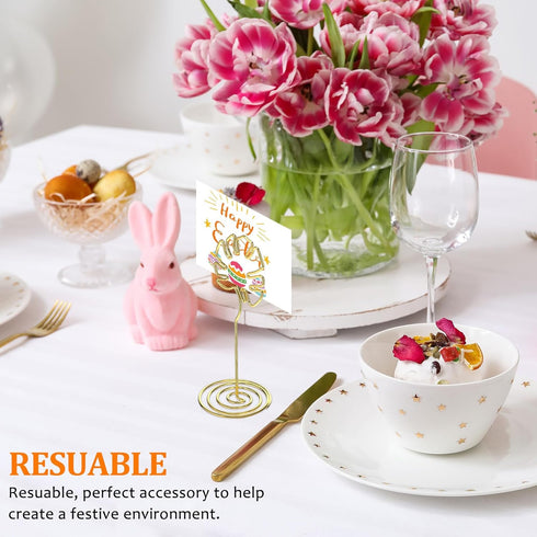 Table Number Holders, Place Card Holders, Picture Holders for Tables, Photo Holders for Tables, Small Table Card Holders for Centerpieces, Wedding...