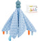 Loveys for Babies, 16" soft Baby Lovey Blanket,Baby Snuggle Toy Newborn Dinosaurs Teething Toys, Baby Girl Gifts for Infants and Toddlers (Blue)...