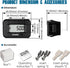 Runleader Digital LCD Hour Meter,AC/DC 5V to 277V for Lawn Mower Generator Motorcycle Golf Cart Forklift Scrubber Machine etc....
