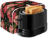 Flower Peony Toaster Cover 4 Slide Wide Slot Small Appliance Decoration Accessories, Dustproof Bakeware Cover Toaster Machine Cover, Red...