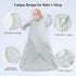 david's kids 100% Cotton Baby Sleep Sack 0-6 Months, Soft Baby Wearable Blankets with 2-Way Zipper, 2 Pack Comfy Sleeping Bags for Infant Newborn ...