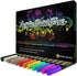 Desire Deluxe Acrylic Paint Pens for Rock Painting, Stone, Ceramic, Glass, Wood, Canvas – Set of 12 Non Toxic Water Based Markers - Great Artists ...