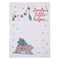 NOJO Bear White, Red, and Green Santa's Little Helper Christmas Photo Op Super Soft Baby Blanket...