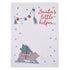 NOJO Bear White, Red, and Green Santa's Little Helper Christmas Photo Op Super Soft Baby Blanket...