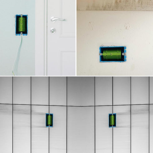 5 Pack Drywall Outlet Marker Gifts for Dad, No Measuring Needed Marking Tool for Electrical Outlets, Easy Drywall Marking Tool for Electrical Outl...