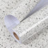 Gray White Terrazzo Contact Paper 88" X 16" Granite Contact Paper for Kitchen Counter Top Peel and Stick Countertop Adhesive Wallpaper for Cabinet...