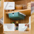 Under Desk Drawer Self-Adhesive Hidden Desktop Organizer, Attachable Desk Drawer Slide Out, Table Storage Tray for Stationery Home Office Organiza...