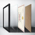 PETAFLOP 8.5x11 Certificate Frame, Black Picture Diploma Degree Document Frames with Real Glass Front, Wall or Tabletop Vertically or Horizontally...
