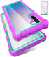 Case for Samsung Galaxy Note 10 Case with Screen Protector, Full Body Protective Hybrid Dual Layer Shockproof Acrylic Back Case Cover for Galaxy N...