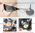 2pcs -Tenta Kitchen Nonstick cookware Thin Slotted Egg Spatula Turner Flexible Nylon Metal Fish Spatula, Wide Blade Lightweight Heat Resistant wit...