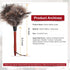 Ostrich Feather Duster (Set of 2), 14-Inch, Indulge in Effortless Elegance with Premium Reusable Design for Thorough, Eco-Friendly Cleaning at Hom...