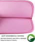 Naukay 15.6 Inch Laptop Sleeve,Resistant Neoprene Laptop Sleeve/Notebook Computer Pocket Case/Tablet Briefcase Carrying Bag - (pink)...
