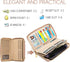 Women Crossbody Cell Phone Wallet Purse with RFID Protection and Multiple Card Slots...