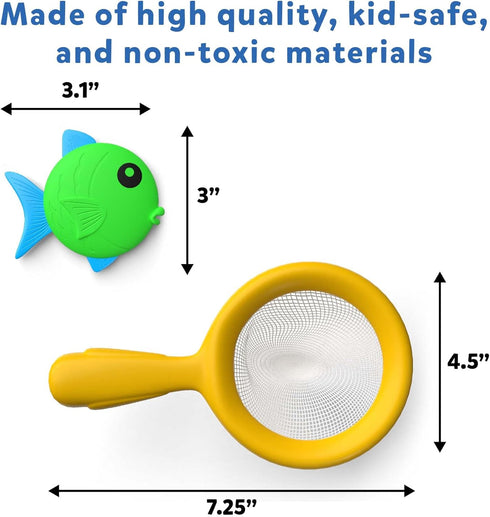 Skillmatics Outdoor & Bath Toys - Let's Fish, Fishing Game, Toddler Toys, Learn Colors & Counting, Pool Toys for Kids, Gifts for Boys & Girls Ages...