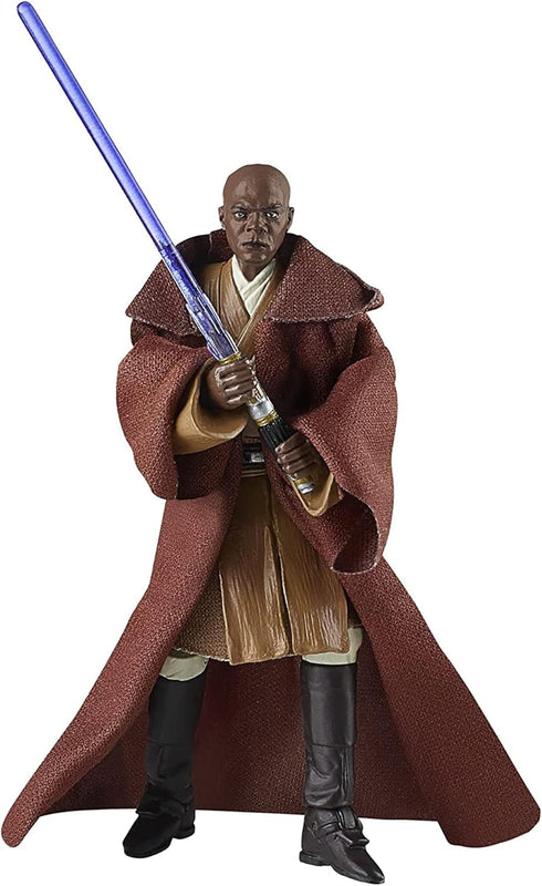 STAR WARS The Vintage Collection Mace Windu Toy VC35, 3.75-Inch-Scale Attack of The Clones Action Figure, Toy Kids Ages 4 and Up...