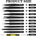 11 PCS Precision Tweezers Set, ESD Tweezers Set, Premium Craft Tweezers Kit, Anti-Static Stainless Steel Tweezers with Tweezer Storage Bag for Lab...