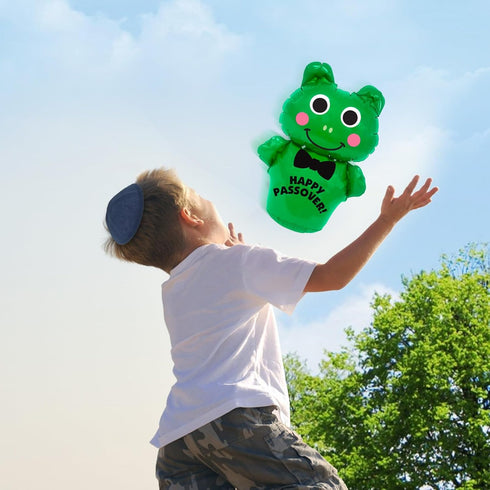 Rite Lite Inflatable Hoppy Frog for Passover, Passover Gifts, Passover Educational & Fun Toys, Inflatable Frog for Passover Pesach & All Seder Lon...