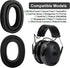 3M WorkTunes Ear Pads - Silicone Gel Instant chill Replacement Earpads Compatible with 3M WorkTunes Peltor Tactical 100/300/500 Ear Cushion Rangeg...