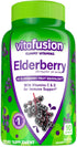 Vitafusion Elderberry Gummy Vitamins, 90ct Elderberry Gummy Vitamins, Chewables, 90 Count...